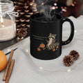 Raccoon Mug – "You Get Nothing Nice" (Black)